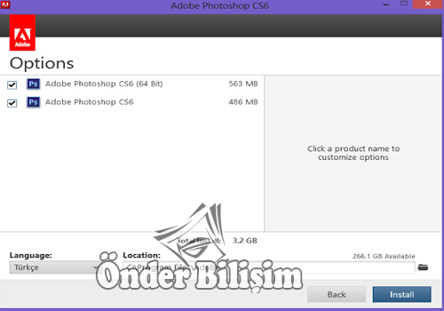 onderbilisim.com/adobe cs6 kurulum ve crack yapma