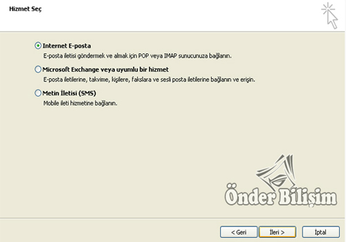 onderbilisim.com/outlook 2010 kurulumu