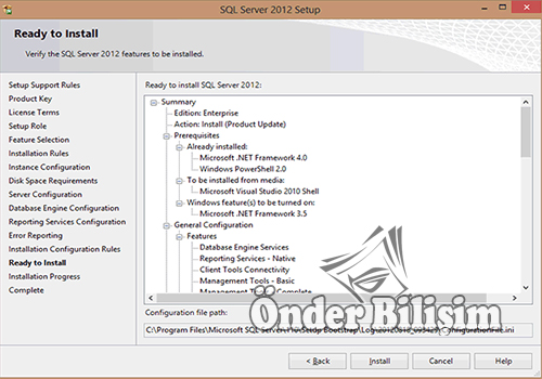 onderbilisim.com/Sql server 2012 kurulum ve lisanslama