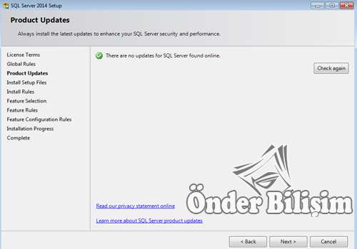 onderbilisim.com/Sql server 2014 kurulum ve lisanslama