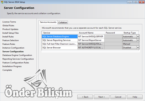 onderbilisim.com/Sql server 2014 kurulum ve lisanslama