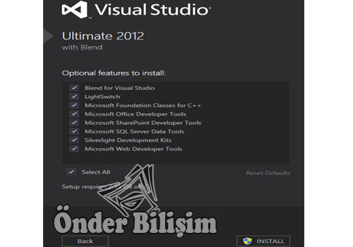 onderbilisim.com/visual studio 2012 kurulum ve lisanslama